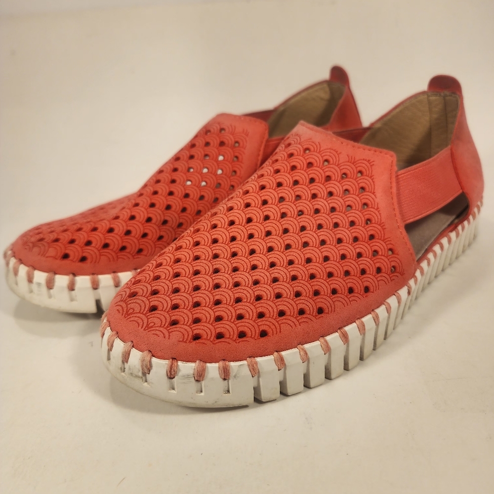 IIse Jacobsen Hornbaek  Coral Slip On Shoes Size 38, US 8 - Picture 7 of 11
